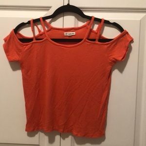 coral colored tank